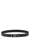 Ferragamo Reversible Belt With Adjustable Length And Metal Buckle