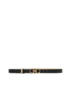Ferragamo Black Reversible Gancini Belt In Black