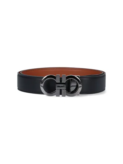 FERRAGAMO 'GANCINI' REVERSIBLE BELT
