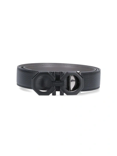 Ferragamo Belt In Black  