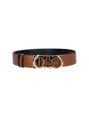 Ferragamo Gancini Reversible Belt In Ceylon Sella