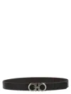 Ferragamo Men's Belt With Hooks In Multicolor