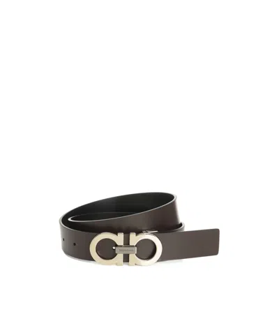 Ferragamo Reversible And Adjustable Gancini Belt