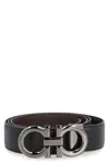 Ferragamo Reversible And Adjustable Gancini Belt