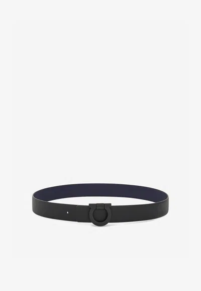 Ferragamo Gancini Reversible Leather Belt