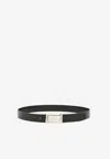 Ferragamo Gancini Reversible Leather Belt