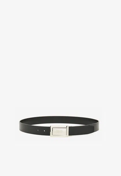 Ferragamo Gancini Reversible Leather Belt