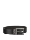 Ferragamo Reversible And Adjustable Belt Leather Hooks
