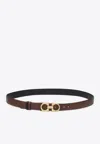 Ferragamo Gancini Reversible Leather Belt