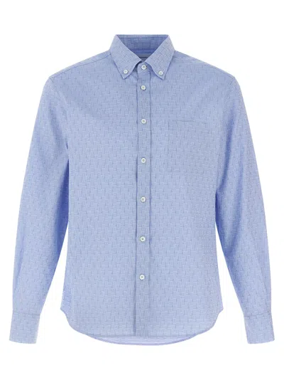 Ferragamo Gancini Shirt And Blouse Light Blue