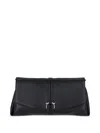 Ferragamo Women Flap Shoulder Bag In Black