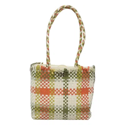 Pre-owned Ferragamo Gancini Shoulder Bag Leather Leather Shoulder Bag Bag () In Green