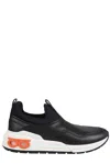 Ferragamo Man Sneakers Black Size 8.5 Calfskin In Black