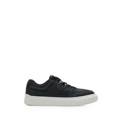 Ferragamo Gancini Sneakers In Black