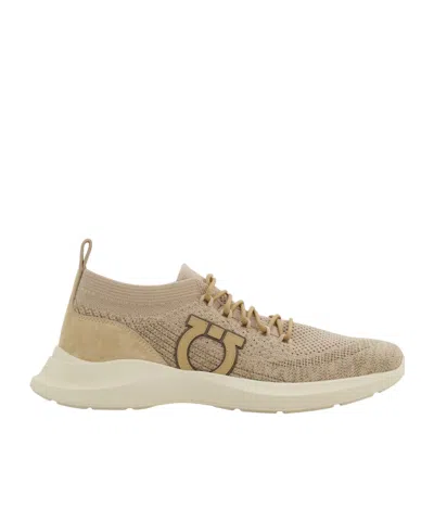 Ferragamo Gancini Sneakers In Multi