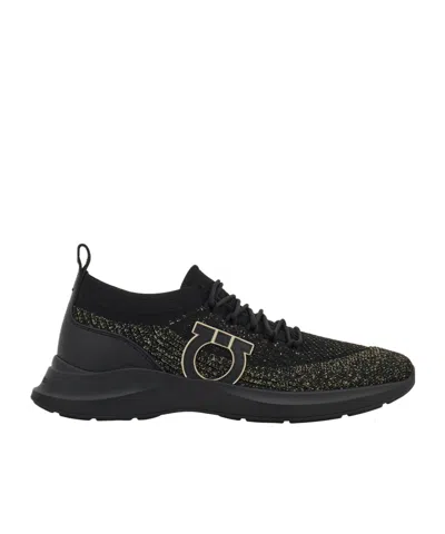 Ferragamo Gancini Sneakers In Multi