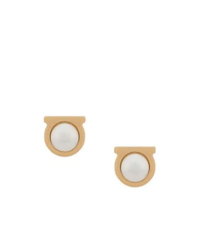 FERRAGAMO SALVATORE FERRAGAMO EMBELLISHED STUD EARRINGS
