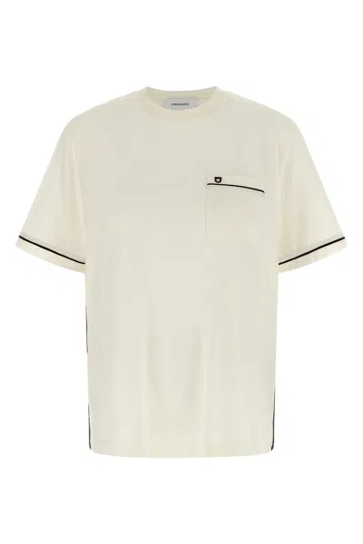 FERRAGAMO 'GANCINI' T-SHIRT