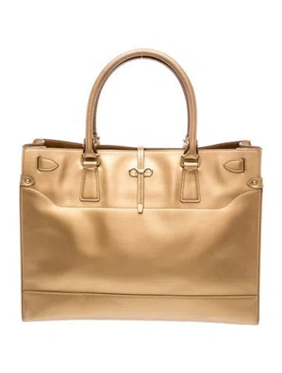 Pre-owned Ferragamo Gancini Tote