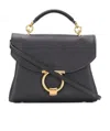 Ferragamo Gancini Top-handle Bag In Red