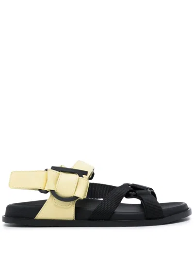 FERRAGAMO FERRAGAMO GANCINI TOUCH-STRAP SANDALS