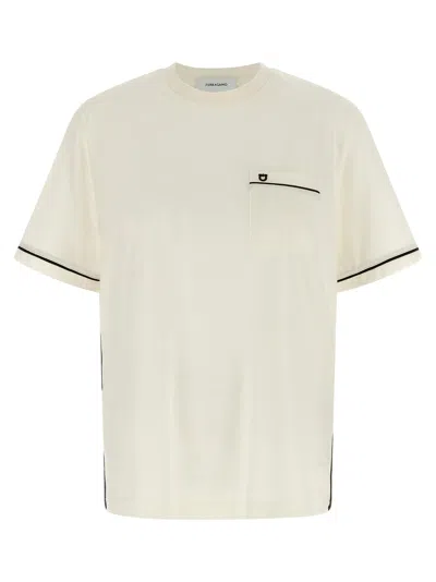 Ferragamo 'gancini' T-shirt In White