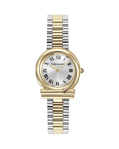 FERRAGAMO GANCINI TWISTED WATCH, 28MM