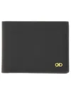 Ferragamo Textured Leather Bi-fold Wallet