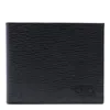 Ferragamo Men Revival Gancini Bifold Wallet In Black
