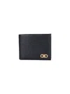 Ferragamo Gancini Wallet In Black