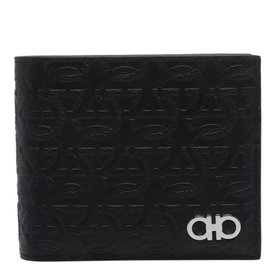 Ferragamo Gancini Wallet In Black
