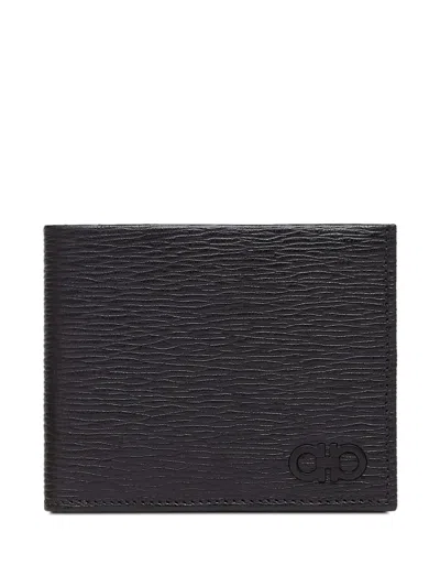 Ferragamo Gancini Wallet In Black