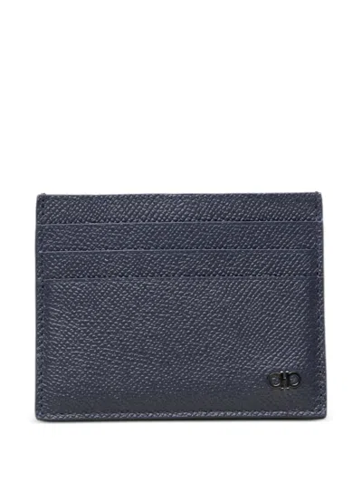 Ferragamo Gancini Wallet In Red