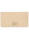 Ferragamo Gancini Wallet With Signature Embellishment