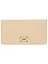 Ferragamo Gancini Wallet With Signature Embellishment