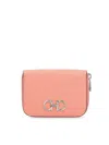 Ferragamo Gancini Zipped Card Holder In Pink