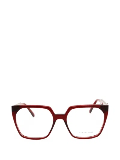 Ferragamo Gancini-detailed Glasses In Gold