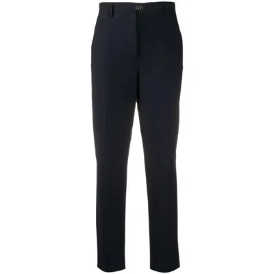Ferragamo Gancini-plaque Straight-leg Trousers