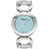 Ferragamo Gancino Bracelet Strap Watch, 28mm In Stainless Steel