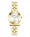Ferragamo Gancino Bracelet Watch In Gold