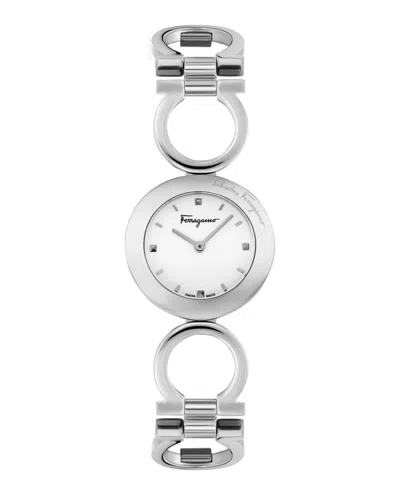Ferragamo Gancino Bracelet Watch In Multi