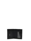 Ferragamo Gancino Clip Wallet In Black