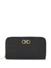 Ferragamo Continental Zip Around Gancini Wallet