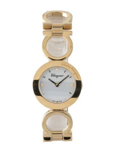 Pre-owned Ferragamo Gancino Watch, 28mm In Multi