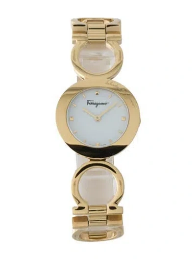 Pre-owned Ferragamo Gancino Watch, 28mm In Multi