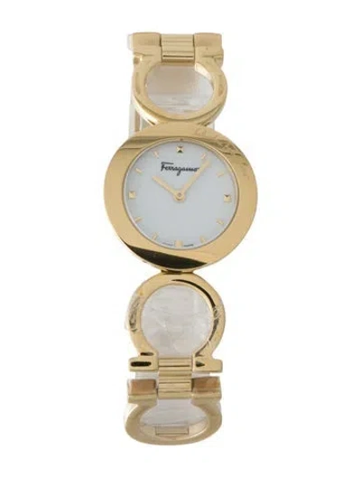 Pre-owned Ferragamo Gancino Watch, 28mm In Multi