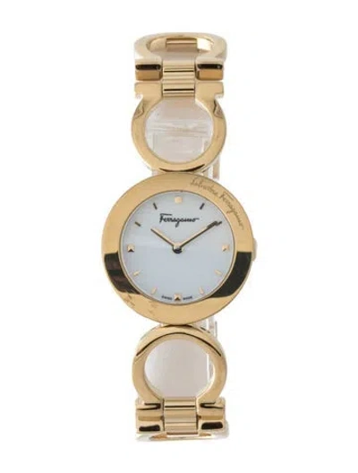 Pre-owned Ferragamo Gancino Watch, 28mm In Multi