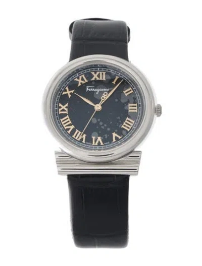 Pre-owned Ferragamo Gancino Watch In Multi