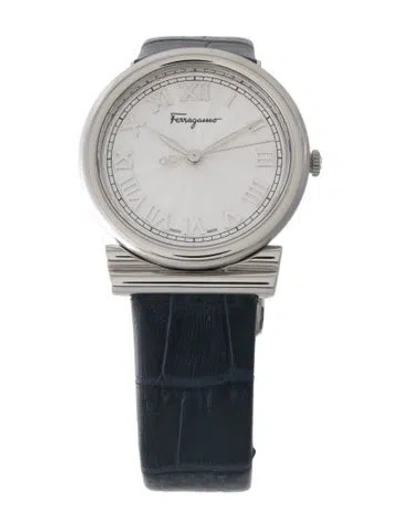 Pre-owned Ferragamo Gancino Watch In Multi
