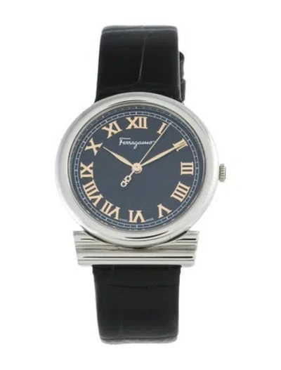 Pre-owned Ferragamo Gancino Watch In Multi